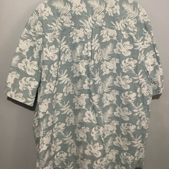 Chaps coastland wash Chambray men’s button down 2XB Shirt 100% Cotton - Picture 3 of 8